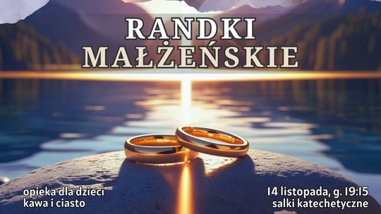 Nie masz pomysłu na randkę? W Starogardzie Gdańskim ruszają "Randki małżeńskie"