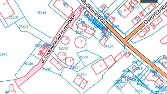 Nowa nazwa ulicy w Pelplinie. Jest związana z cukrownią
