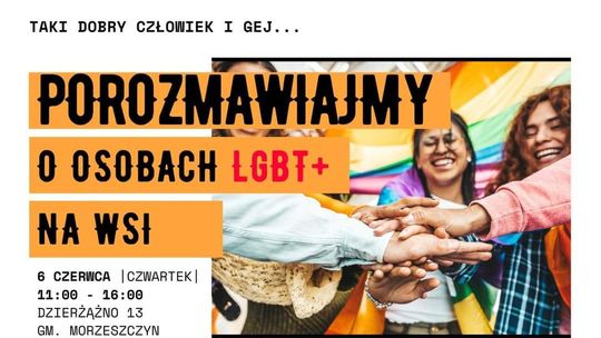 O społeczności LGBT+ na wsi, to temat kolejnego spotkania, na które zaprasza BOK Morzeszczyn