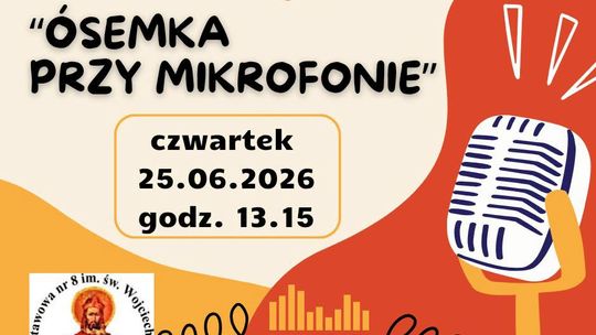 "Ósemka przy mikrofonie" oraz goście z programu Erasmus Plus: Dzień Sportu i PSONI w SP nr 8