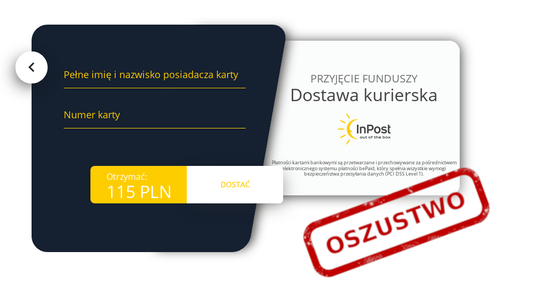 Oszuści ponownie korzystają z wizerunku Poczty Polskiej oraz firmy kurierskiej InPost