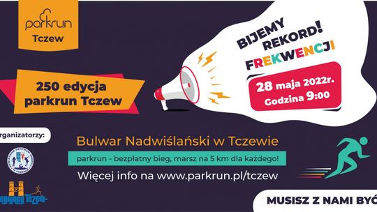 Parkrun Tczew bije rekord Polski! Dołączcie do wydarzenia [ROZMOWA] 