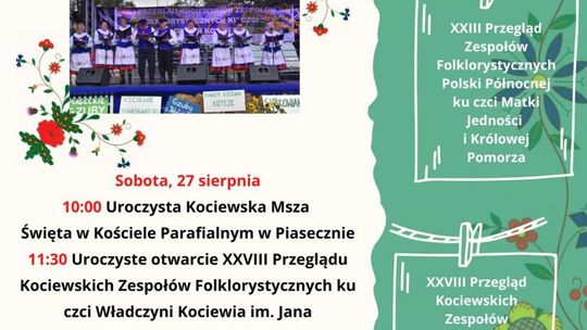 Piaseczno Folklor Festiwal już w tę sobotę!