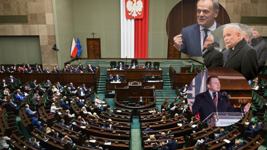Pierwszy sejmowy sondaż w 2026 roku. Na podium bez zmian