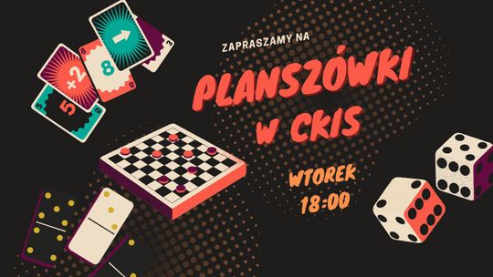 Planszówki w CKiS. Cykliczne spotkania miłośników gier