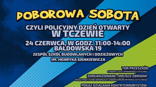 Poczuj się policjantem! Funkcjonariusze pokażą kulisy swojej pracy podczas dnia otwartego w Tczewie