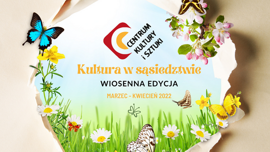 Poczuj wiosnę z "Kulturą w sąsiedztwie" - ruszają warsztaty w różnych miejscach Tczewa