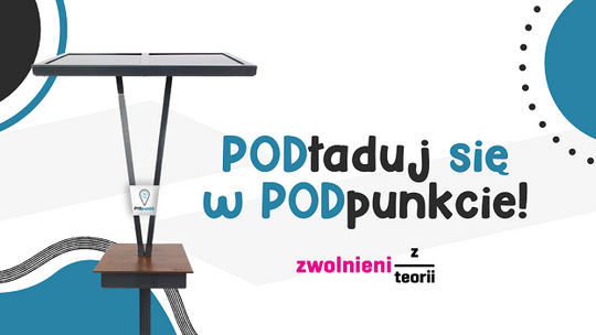 PODpunkt - jak dwóch uczniów starogardzkiego liceum postawiło na ekologiczne ładowanie telefonów w centrum miasta