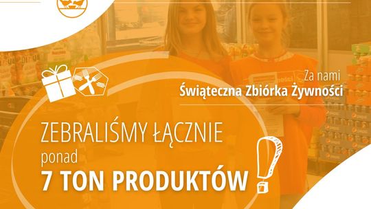 Podsumowanie świątecznej zbiórki żywności