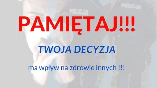 Policjanci przypominają: "Pandemia COVID-19 nadal trwa"