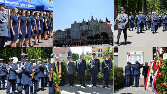 Policjanci z całego województwa świętowali w Tczewie [ZDJĘCIA]