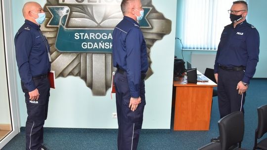 Policjanci ze Starogardu Gdańskiego podsumowali poprzedni rok
