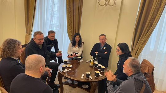 Pomorscy samorządowcy pojechali do Lwowa. Deklarują dalsze wsparcie  