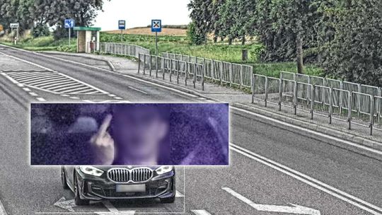 Ponad 100 punktów karnych i deportacja kierowcy bmw
