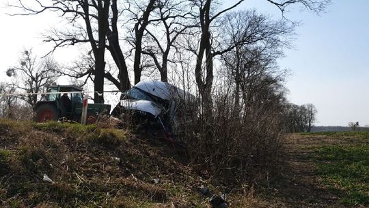 Poważny wypadek w miejscowości Borkowo. 8 osób poszkodowanych 