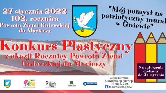 Powrót Ziemi Gniewskiej do Macierzy. Zaprojektuj patriotyczny mural! [KONKURS]