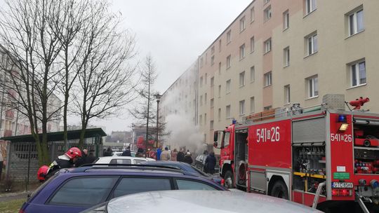 Pożar na Saperskiej. Jedna osoba w stanie ciężkim [AKTUALIZACJA]