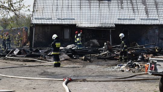 Pożar w Dąbrówce Tczewskiej [AKTUALIZACJA]