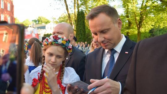 Prezydent Andrzej Duda przyjedzie do Tczewa 