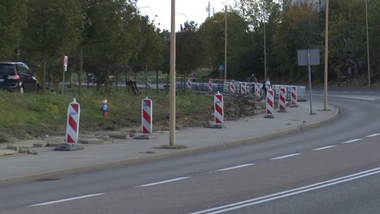 Przebudowują ścieżkę rowerową na Al. Kociewskiej