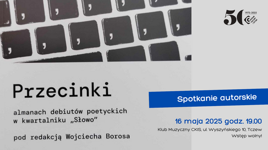 „Przecinki”, czyli pierwszy głos poetów. Gdańska antologia debiutów poetyckich