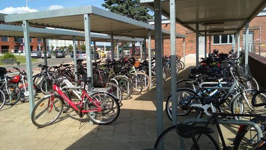Przy dworcu PKP w Tczewie zostawisz bezpiecznie rower