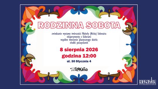 Rodzinna sobota z Fabryką Sztuk w Tczewie. Sztuka współczesna dostępna dla każdego