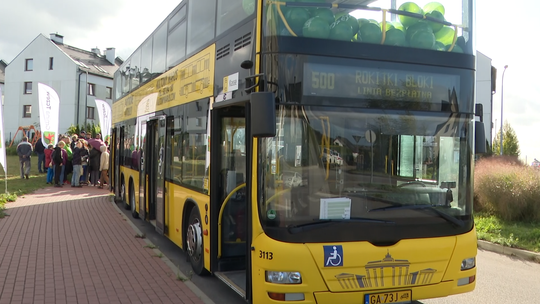 W Rokitkach Tczewskich ruszyła darmowa komunikacja autobusowa