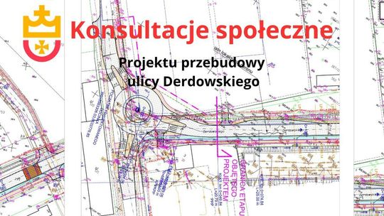 Ruszają konsultacje społeczne planu przebudowy ul. Derdowskiego w Starogardzie Gdańskim