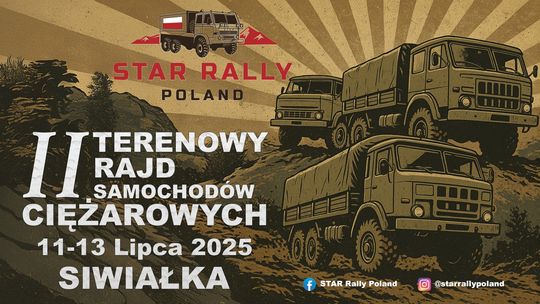 Ryk silników, gęsty dym i duch rywalizacji. Przed nami II Terenowy Rajd Samochodów Ciężarowych [ROZMOWA]