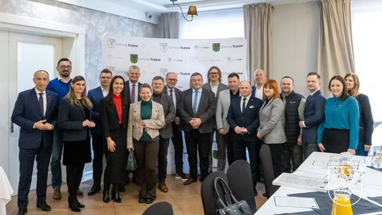 Samorządowcy okazują jedność i solidarność z Gminą Tczew