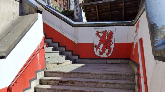 Schody "traktorzysty" w remoncie. Do końca miesiąca