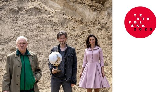 Słowa na piasku - spektakl  w wykonaniu Teatru Nowego w Zabrzu