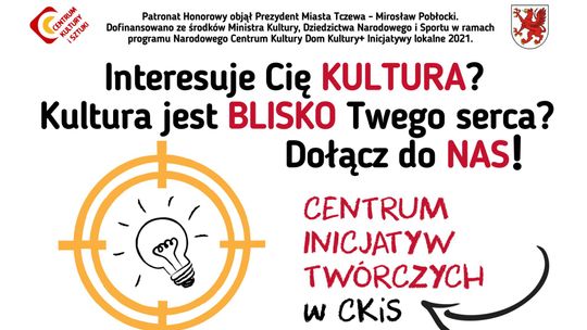 Spotkania online w ramach Centrum Inicjatyw Twórczych. Najbliższe 21 kwietnia