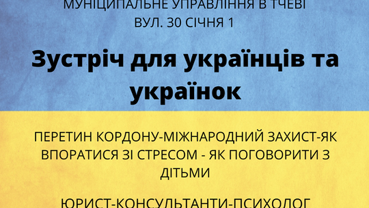 Spotkanie dla obywateli Ukrainy już w najbliższy poniedziałek. Organizatorem Migrant Info Point Tczew [ROZMOWA]