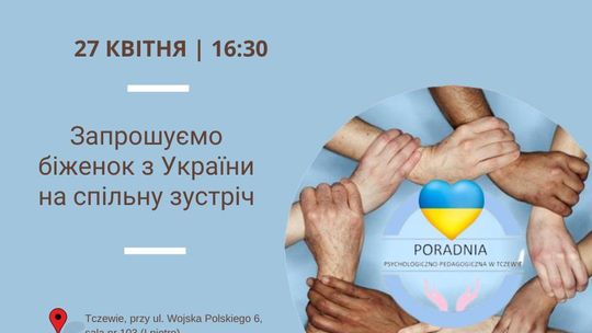 Spotkanie w Poradni Psychologiczno-Pedagogicznej oraz infolinia dla uchodźców