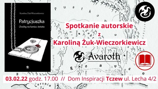 Spotkanie z powieścią fantasy. Autorka Karolina Żuk-Wieczorkiewicz gościem Bookieciarni