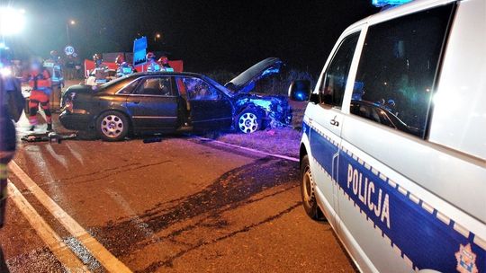 Stanisławie: 28-latek pod wpływem alkoholu spowodował wypadek