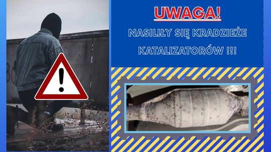 Starogard Gdański: 10 kradzieży katalizatorów w ciągu pół roku
