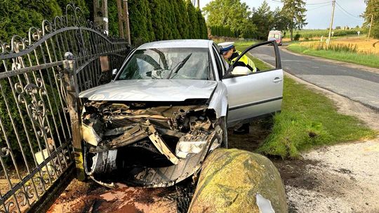 Starogard Gdański - Pijany kierowca spowodował wypadek
