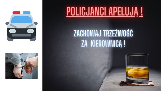 Starogardzcy policjanci apelują o trzeźwość. Jednego dnia zatrzymali dwóch pijanych kierowców