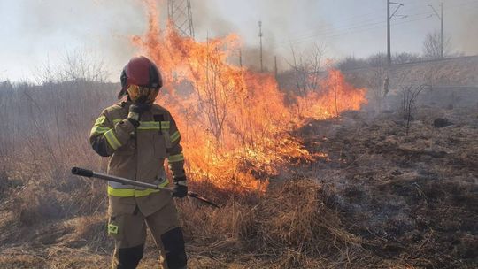 Strażacy pojechali do pożaru traw i znaleźli ciało kobiety