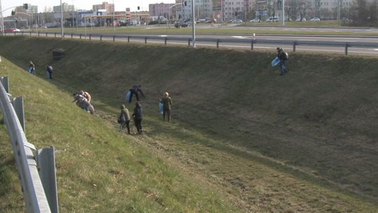 Subotnik, czyli wielkie sprzątanie. Tak nasi sąsiedzi z Ukrainy dziękują mieszkańcom Tczewa za pomoc