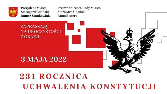 Święto Konstytucji 3 Maja. Uroczystości w Starogardzie Gdańskim