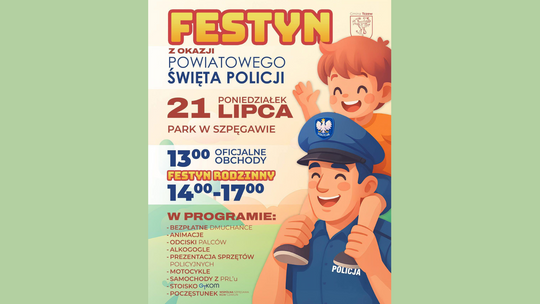 Szpęgawa: Festyn z okazji Powiatowego Święta Policji