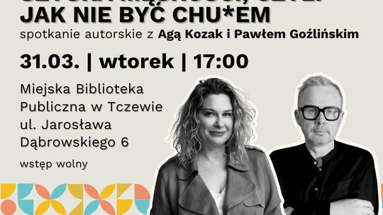 „Sztuka męskości, czyli jak nie być chu*em”. Przyjdź do biblioteki i sprawdź sam