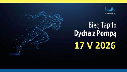 "Dycha z Pompą" - Tapflo zaprasza na wspólny bieg "Dycha z Pompą" - Tapflo zaprasza na wspólny bieg