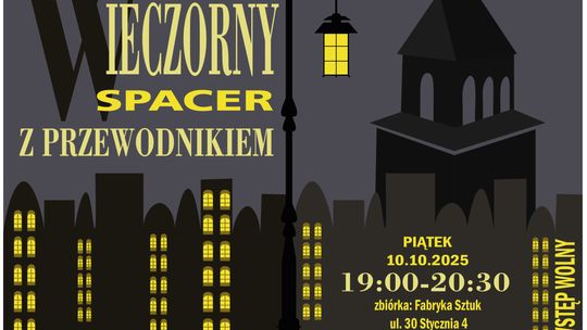 Tajemnice Tczewa po zmroku. Wieczorny spacer z Fabryką Sztuk