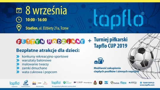 Tapflo Cup 2019: niedzielny festyn rodzinny i zmagania piłkarskie reprezentacji firm oraz służb działających w Tczewie i okolicy