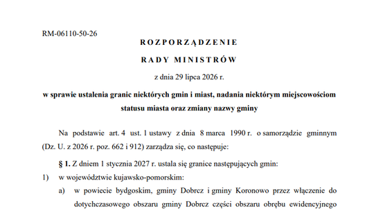 Tczew bez nowych terenów. Premier podpisał dokument